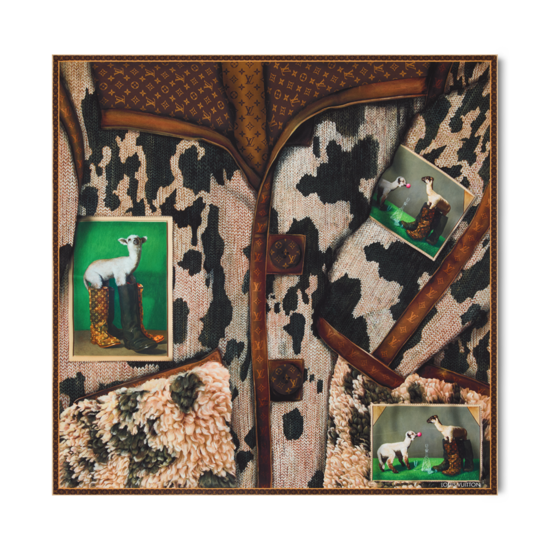 Jacket Close Up Square 90 S00 - Women - Accessories | LOUIS VUITTON ®